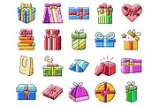 Colorful gift boxes and presents for, an Object Graphic by pikepicture (Thumbnail 2 of 3)