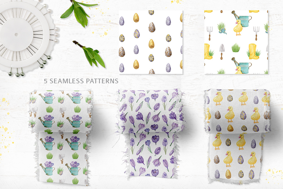 Crocus Clipart Collection, an Object Graphic by Kate Galunga Artstore (Photo 4 of 7)