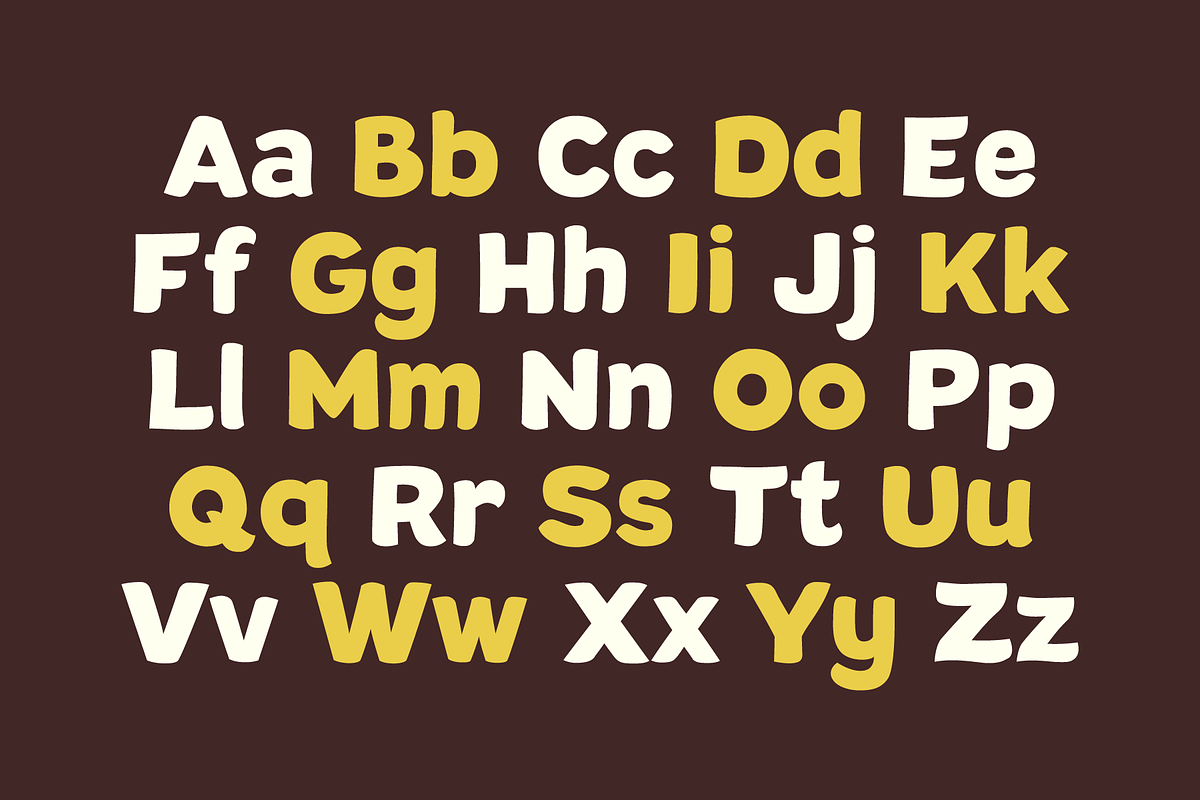 Dozen : Fun Loving Display Font, a Font by Black Lab Type (Photo 3 of 5)