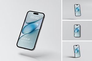 iPhone Mockup, an iPhone Mockup by graphic_keY