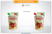 Corner Spout Doypack Bag Mockup, a Cups & Container Mockup by Plus Media (Thumbnail 3 of 5)