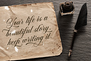 Regality - Luxury Romance Script, a Script Font by Bale Type (Thumbnail 4 of 10)