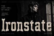 Ironstate, a Blackletter Font by Wow Magic (Thumbnail 4 of 4)