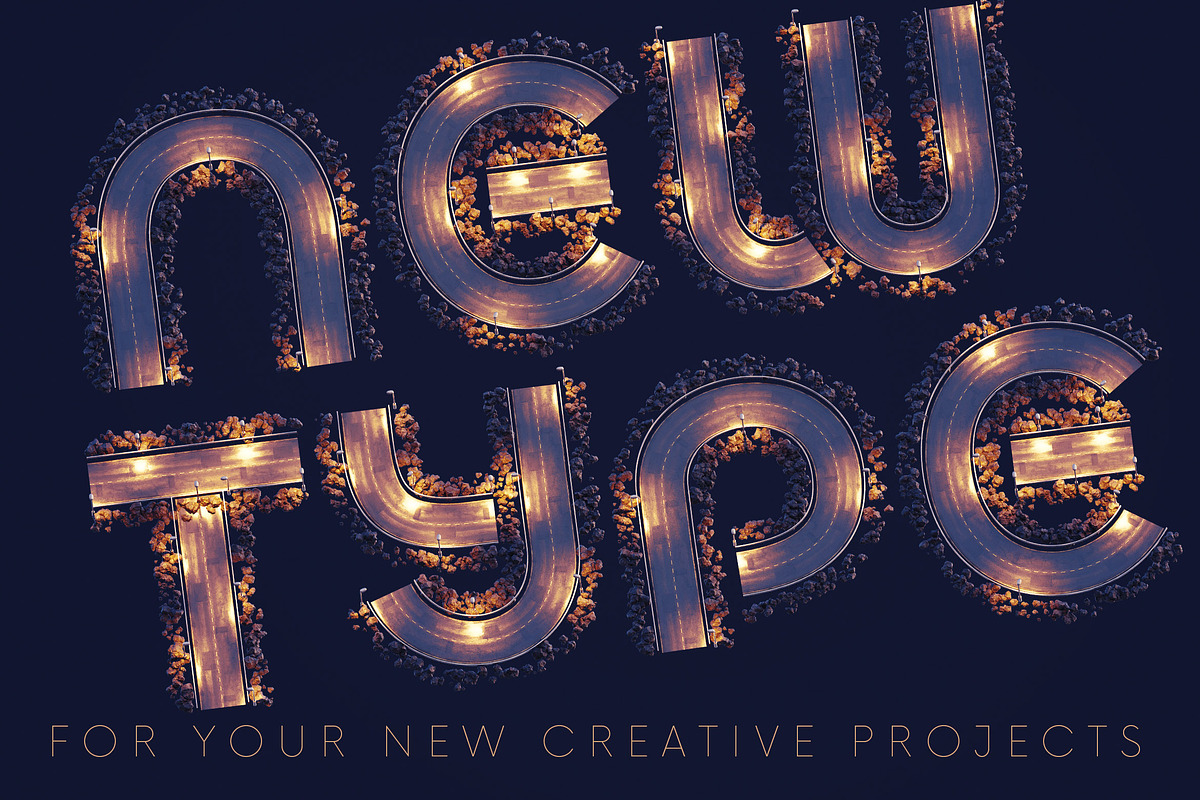 Night Road - 3D Lettering, a Graphic by MIIM (Photo 5 of 8)