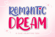 Romantic Dream, a Handwritten Font by AnningArts (Thumbnail 1 of 7)