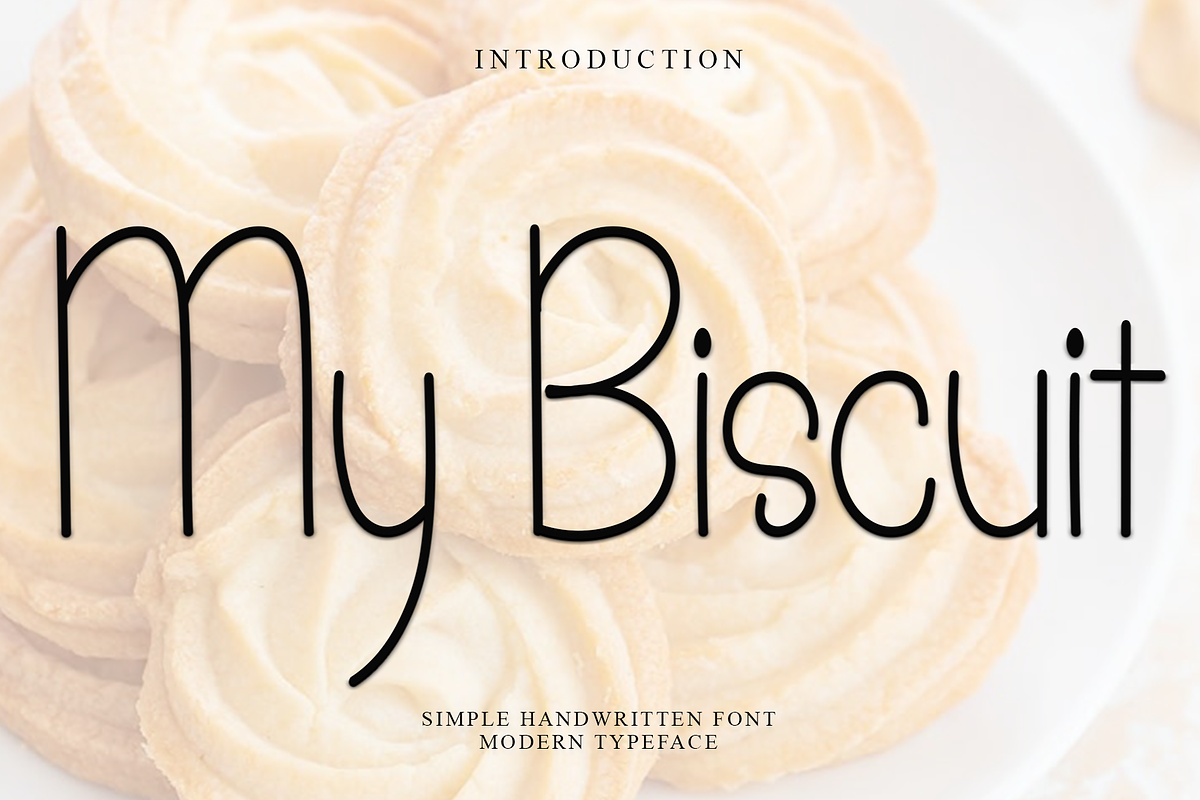My Biscuit, a Handwritten Font by InermediaSTUDIO (Photo 1 of 7)