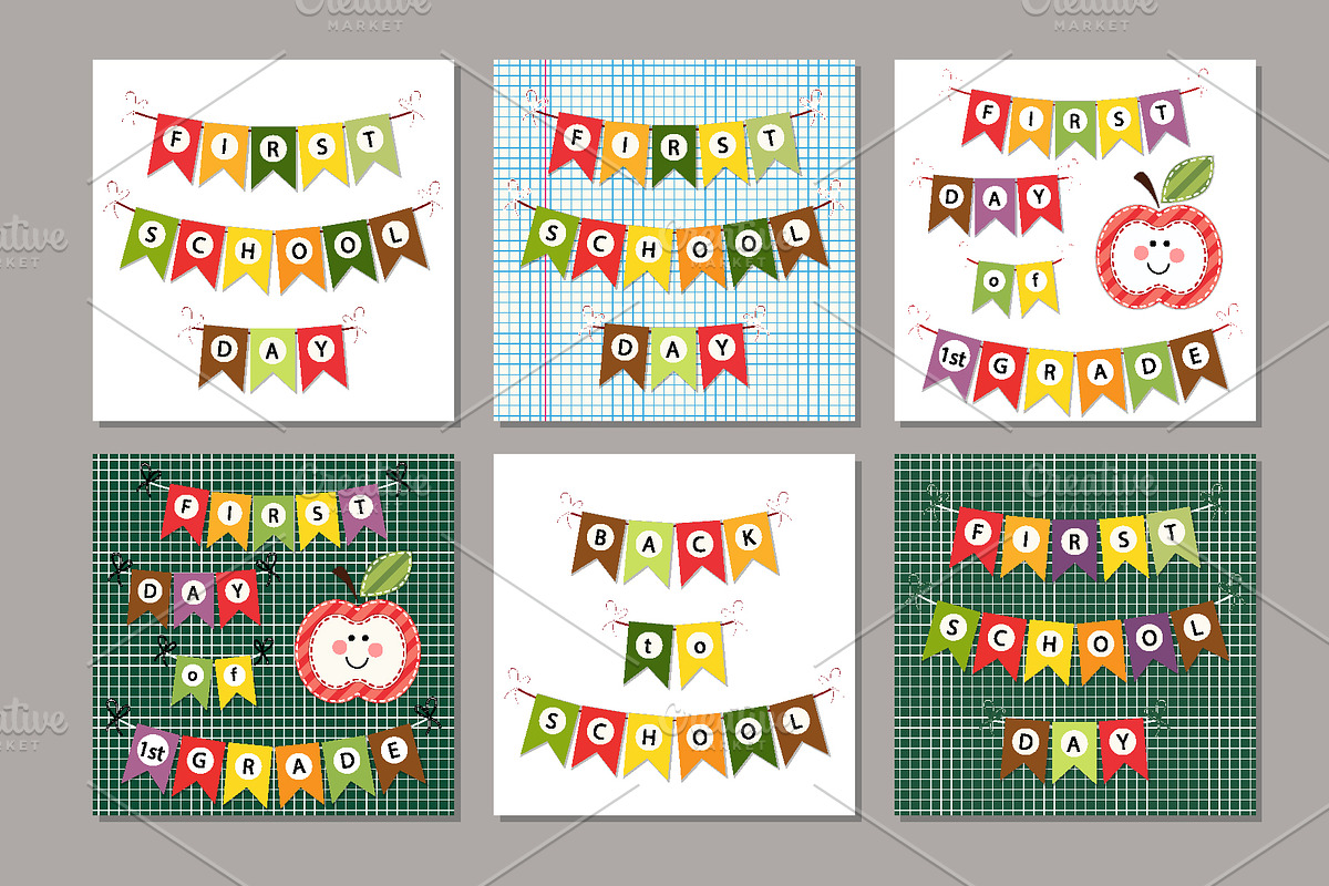 Cute Kawaii Back to School Bundle, an Education Illustration by C Design Studio (Photo 11 of 19)