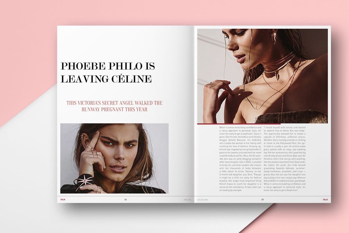 TALK | LIFESTYLE MAGAZINE, a Magazine Template by Boris Cupac (Photo 12 of 23)