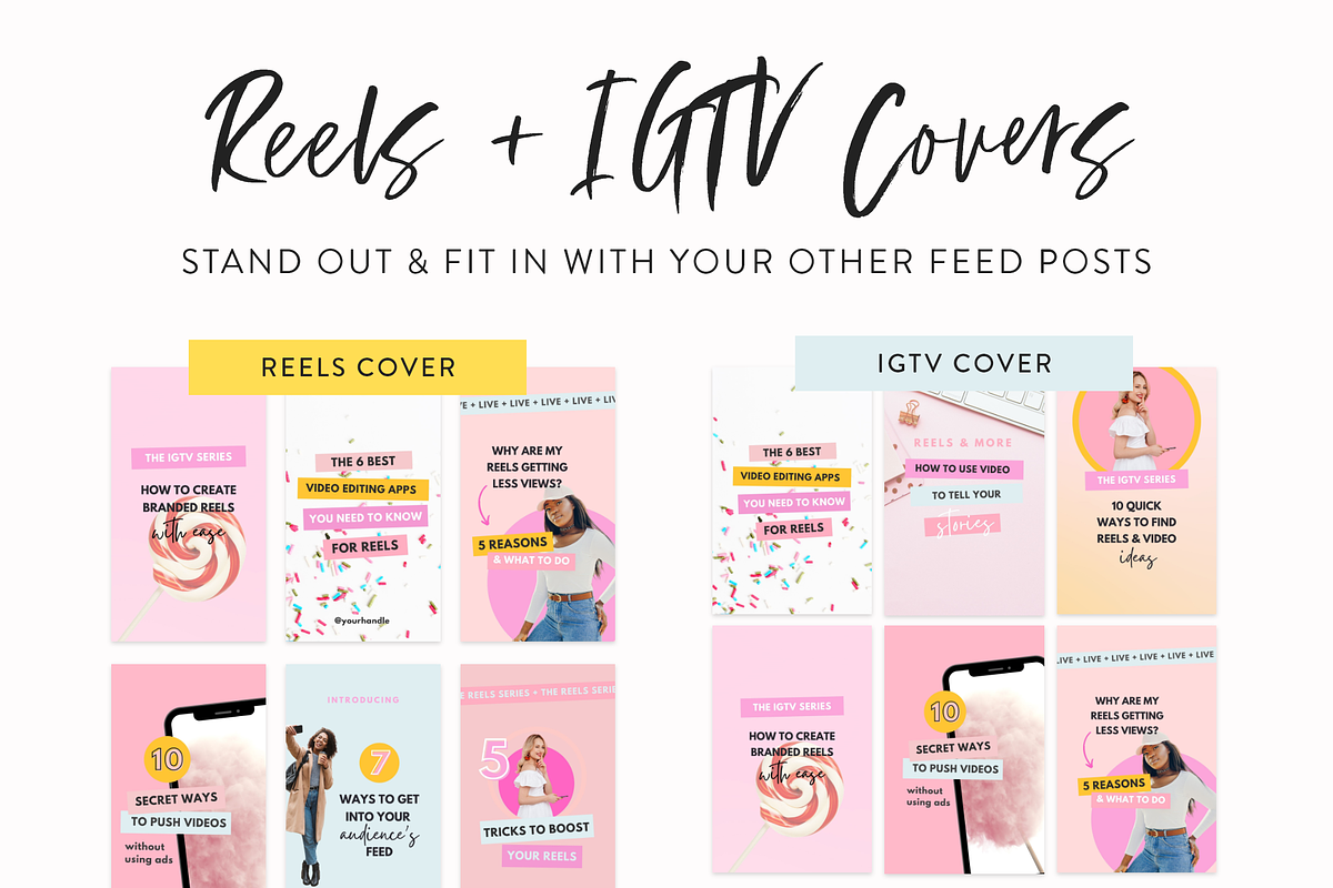 Engagement Instagram Boost Bundle, a Social Media Template by My Social Boutique (Photo 14 of 27)