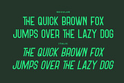 Graciato Condensed Sans Font, a Sans Serif Font by Artiveko (Thumbnail 5 of 6)