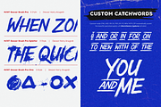 MJST Dexsar Brush Pro, a Script Font by dexsarharryfonts (Thumbnail 6 of 8)