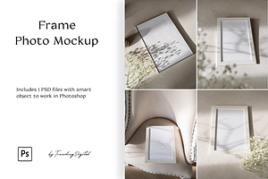 Frame Mockup Bundle 4 pcs