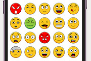 Emoji Character Expressions Set, an Emoji Icon by Tekuni (Thumbnail 6 of 11)