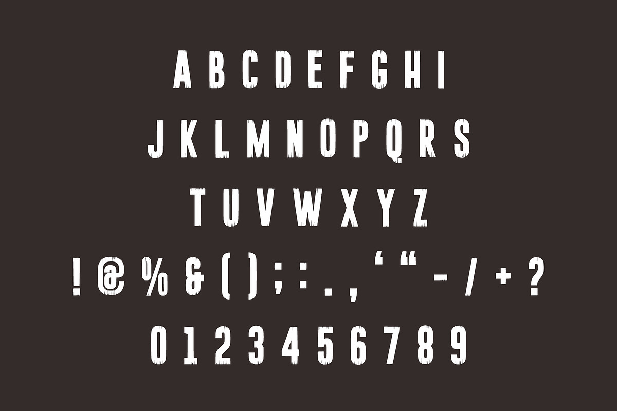 Black Phantom, a Font by Limited.studio (Photo 5 of 5)