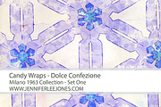 Candy Wraps Milano 1963 Pattern, a Pattern Graphic by Jennifer Lee Jones (Thumbnail 2 of 5)