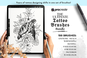 Ultimate Tattoo Procreate Brushes