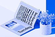 Aukim II Compressed, a Sans Serif Font by Aukimvisuel (Thumbnail 7 of 15)