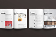 Interior Design Portfolio Template, a Brochure Template by E-Type (Thumbnail 3 of 10)