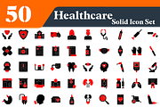 Healthcare Solid Icons Bundle, a Solid Icon by EllaMaiyaali (Thumbnail 2 of 2)