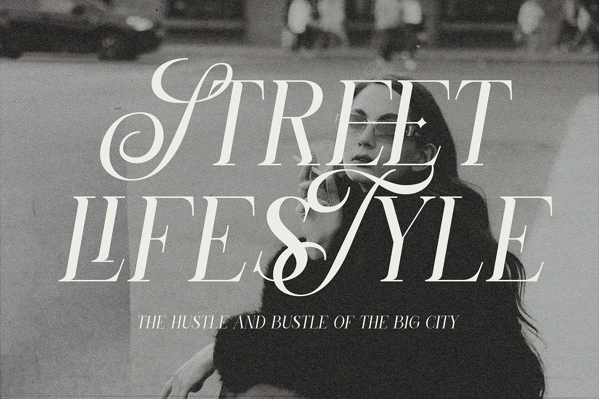 Klandestin - Elegant Serif Typeface, a Serif Font by Dryy.type (Photo 7 of 11)