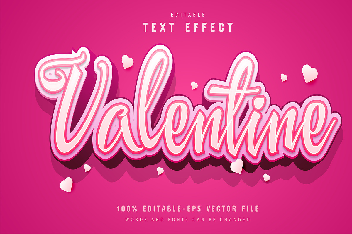 3D Text Effects Collection Vol 22, a Graphic by Aglonemadesign (Photo 6 of 9)