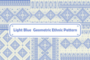 Light Blue Geometric pattern, a Pattern Graphic by ThaiByGaew (Thumbnail 1 of 5)