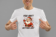 Christmas Sublimation PNG You Ain't, an Illustration by Daily.Designs (Thumbnail 2 of 5)