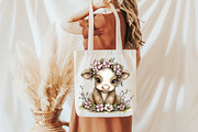 Whimsical Easter Farm Animals Clipar, an Illustration by designcity5 (Thumbnail 4 of 5)