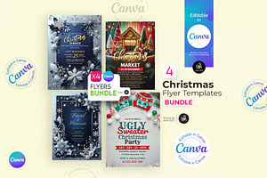 Christmas Flyer Template, a Flyer Template by Aam360