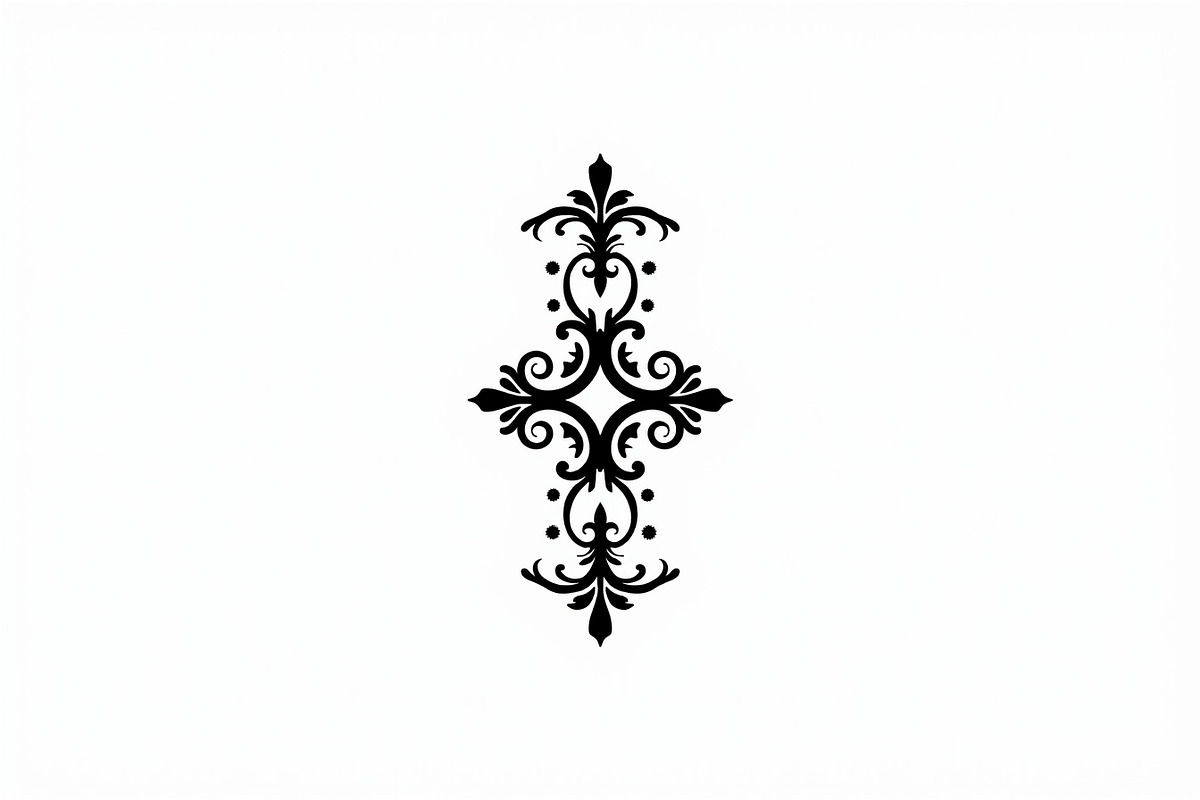 Classic Ornament Silhouette Vector S, an Illustration by Gfx_Store (Photo 8 of 9)