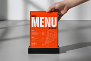 High Quality Table Menu Mockups, an Advertising Mockup by Nathatype (Thumbnail 9 of 9)