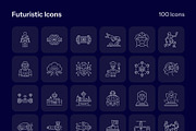 1700 Technology and Futuristic Icon, an Outline Icon by Prosymbols (Thumbnail 17 of 30)