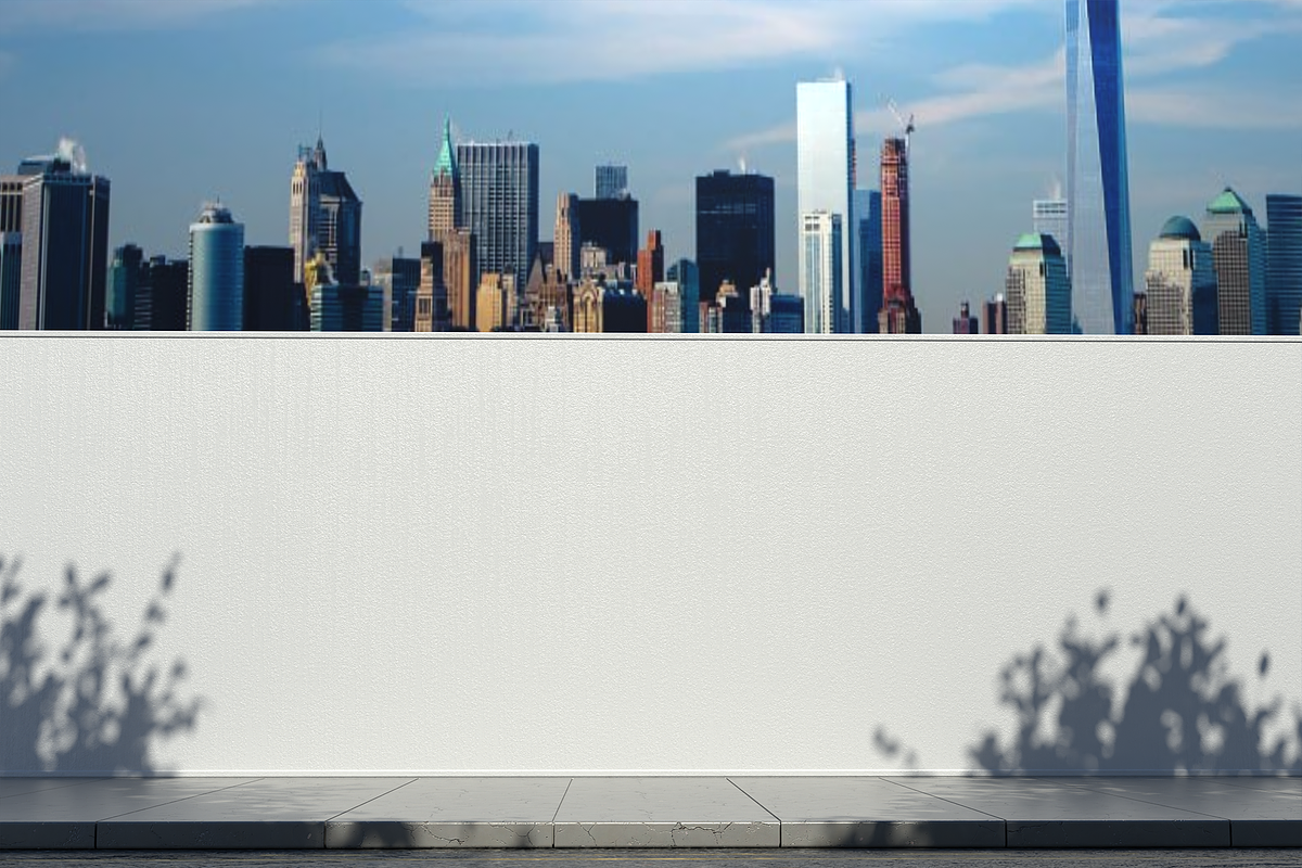 Urban Hoarding Billboard Mockup, an Advertising Mockup by Bartama Graphic (Photo 5 of 5)