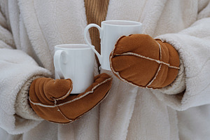Hello winter, cozy winter mood. A gi