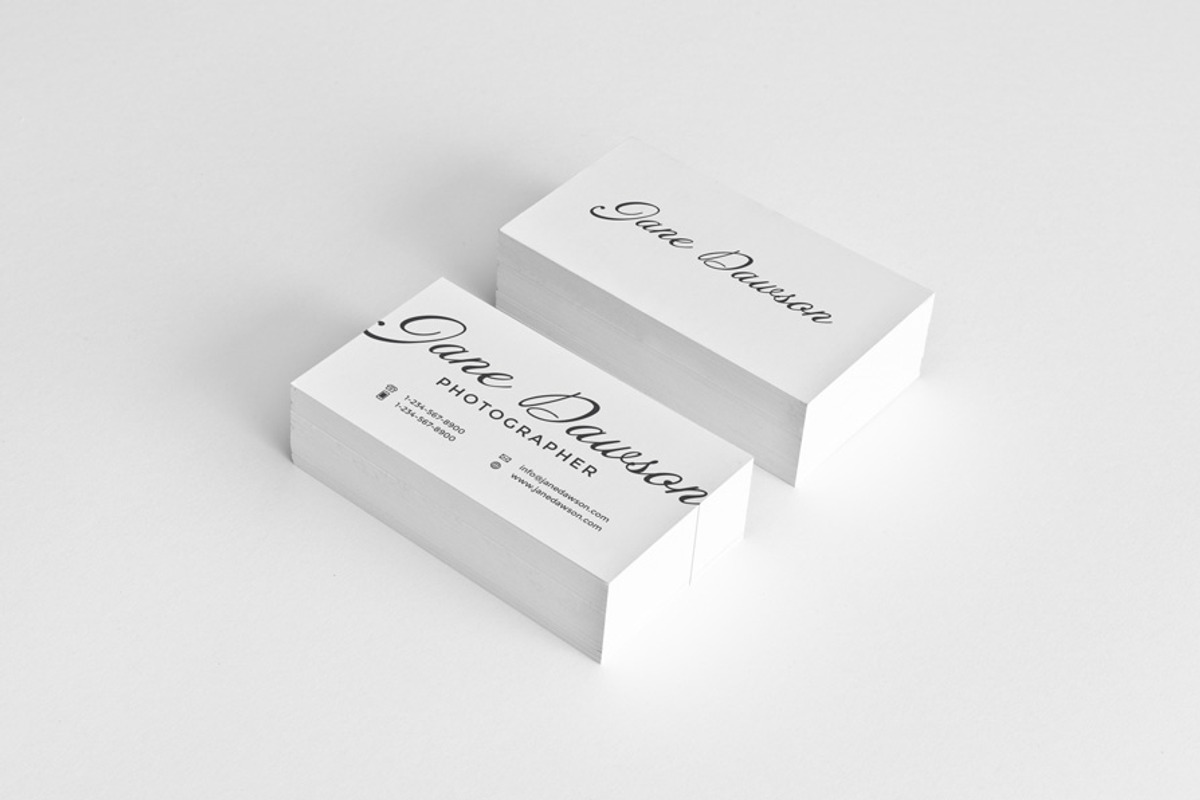 Simple Business Card - 31, a Business Card Template by ND Design (Photo 1 of 5)