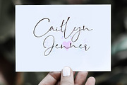 Backwash - Casual Script Font, a Script Font by Fontcastle (Thumbnail 8 of 9)