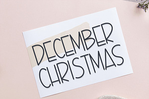 Sweet Christmas - Handwriting Font