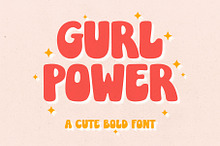 Gurl Power Font - Bold Font