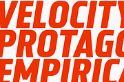 Malberg; Condensed Sans Family, a Sans Serif Font by Eko Bimantara (Thumbnail 8 of 11)