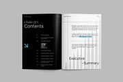 Modern Geometric Cashflow Forecast, a Brochure Template by fakhroo (Thumbnail 3 of 13)