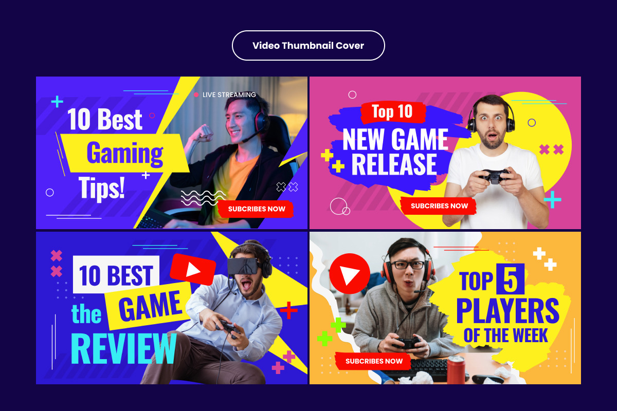 Bold Gaming Review Thumbnail, a Social Media Template by twinstd (Photo 2 of 2)
