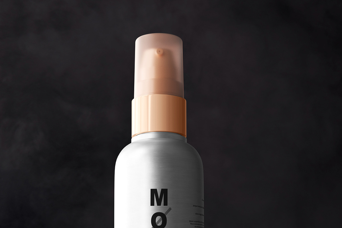 Aluminum Cosmetic Mockup Bundle, a Cups & Container Mockup by pmvch (Photo 35 of 206)