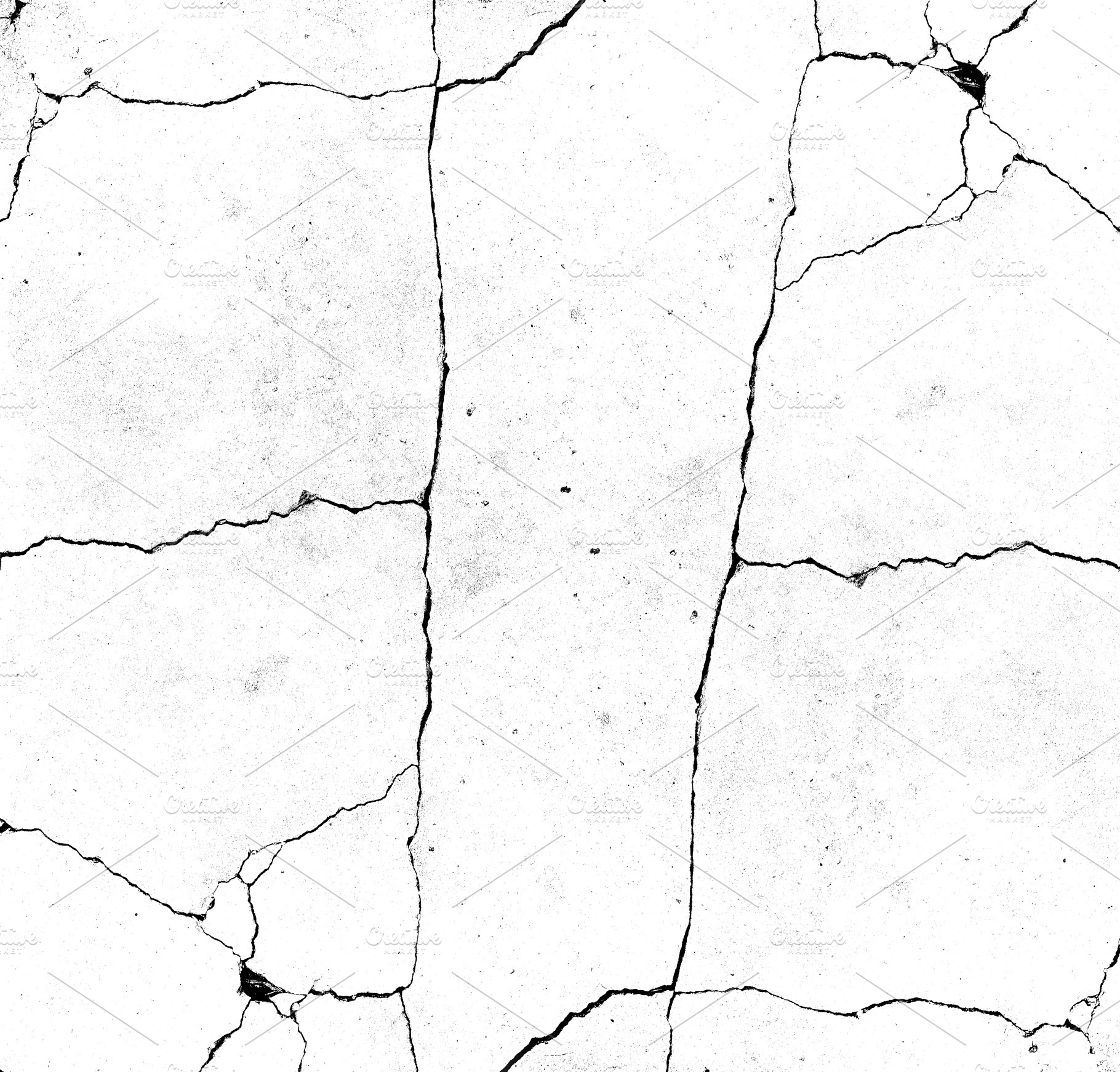 A close-up of a black and white grunge texture of a cracked conc, a Background Photo by ndanko