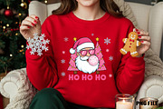 Retro Santa Christmas Ho Ho Ho, an Illustration by DreamCafeArt (Thumbnail 3 of 4)