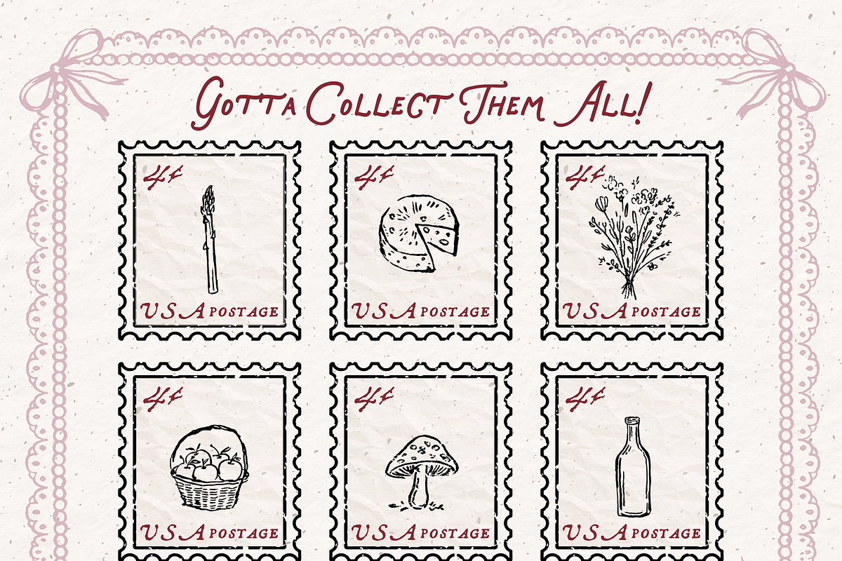 Farmers Market Clipart, Produce, a Food Illustration by The October Creative (Photo 6 of 6)