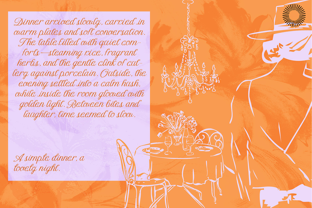 Blushy Kiss - Handmade Script, a Script Font by Setara Langit CreativeStd (Photo 9 of 12)
