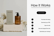 Neutral Cosmetic Bottle Mockup, a Packaging Mockup by Digital Asset Co (Thumbnail 4 of 4)
