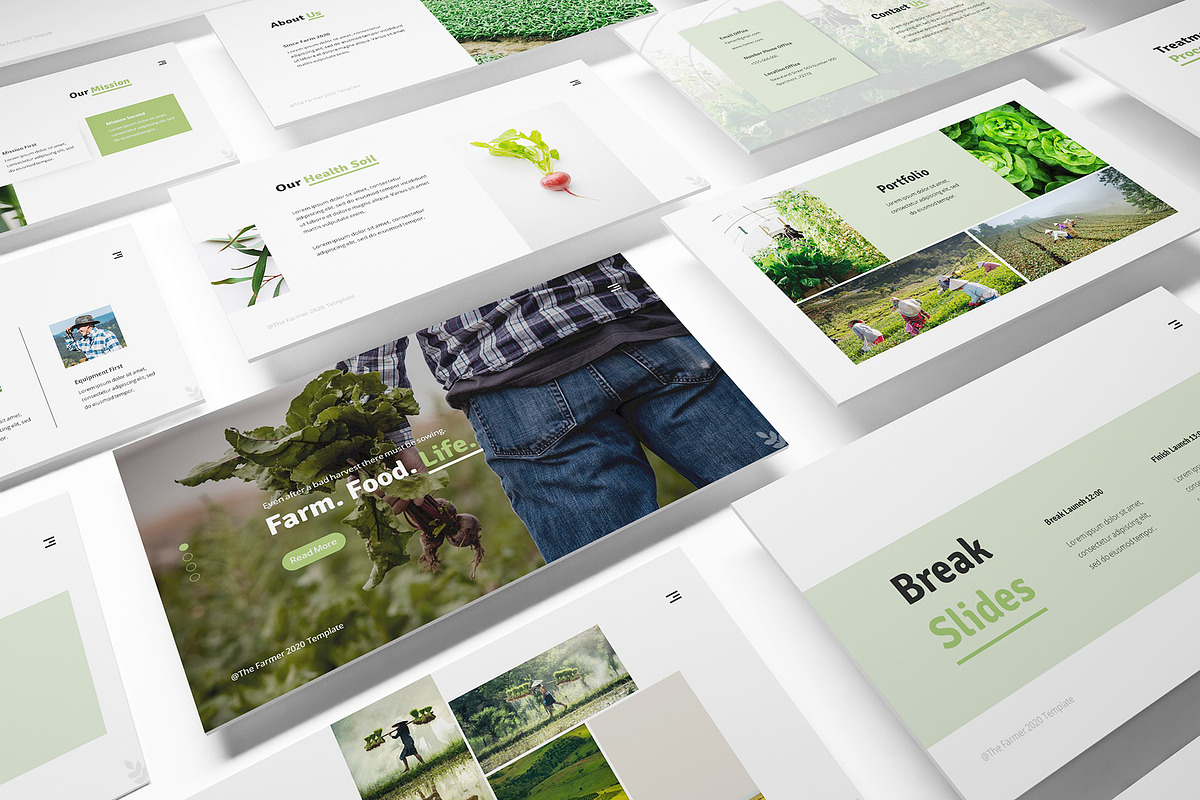 The Farmer Powerpoint Template, a Presentation Template by Formatika Studio (Photo 8 of 10)