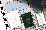 Modern Old Money Wedding Invite Set, an Invitation Template by Lotus White-Sugito (Thumbnail 2 of 4)