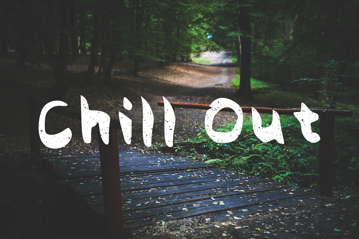 Chillout Font preview 5